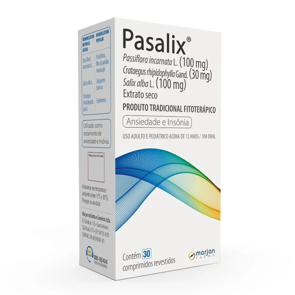 Pasalix 100mg 30 comprimidos