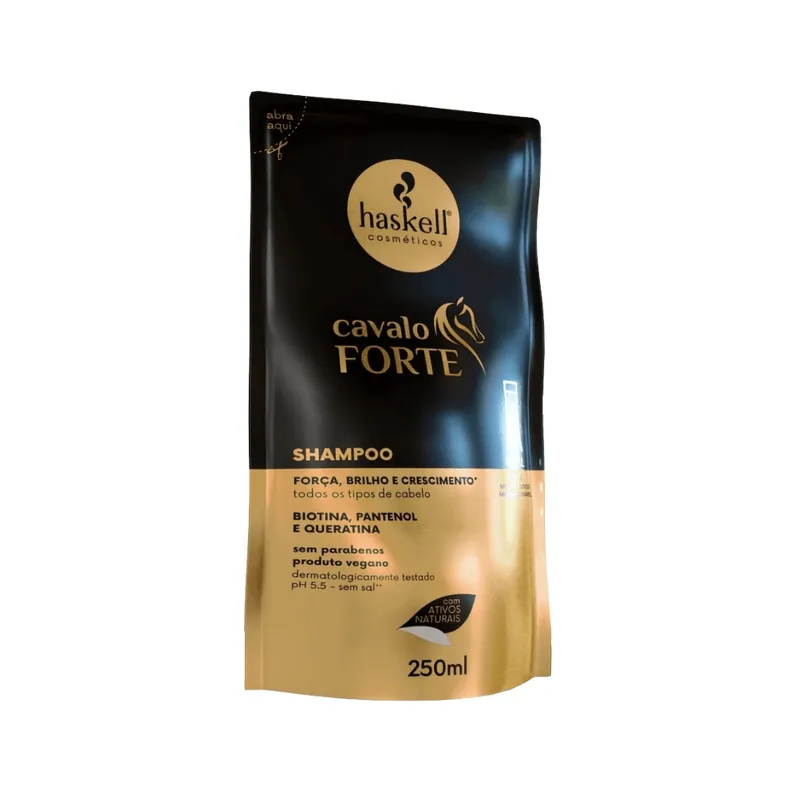 Shampoo Refil Cavalo Forte 250Ml Haskell