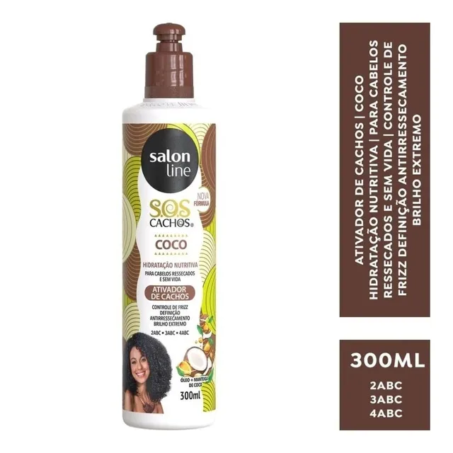 Ativador Salon Line Sos Coco 300ml