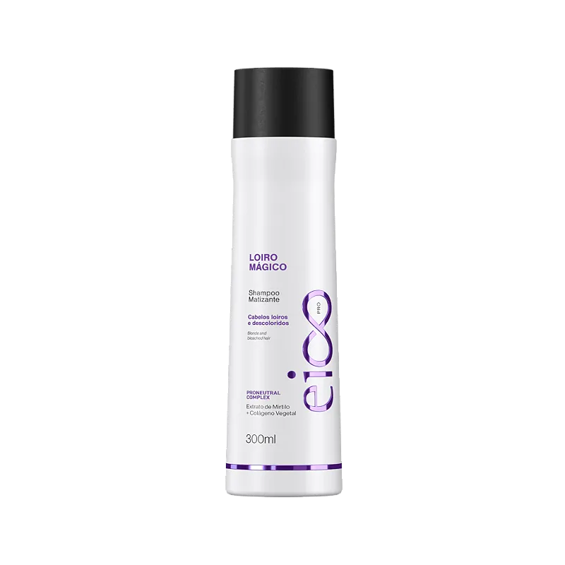 Shampoo Loiro Mágico Matizante 300ML Eico Pro