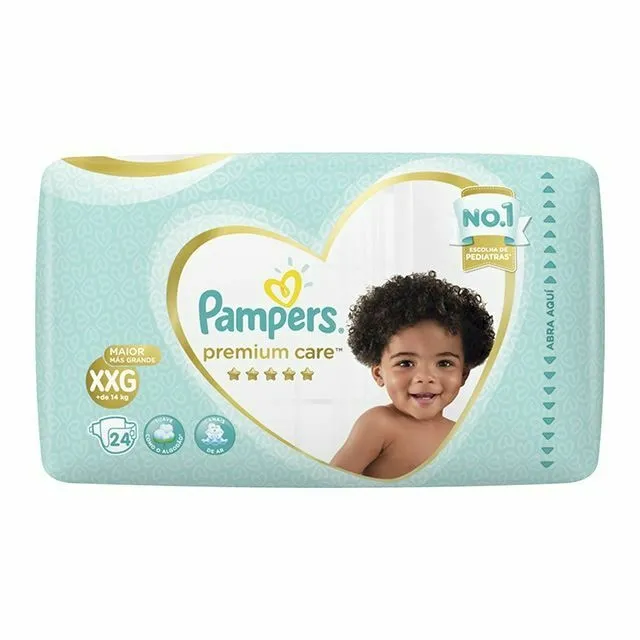 Fralda Pampers P/Care Mega Xxg 24Und