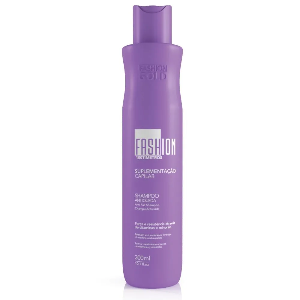 100Tímetros Shampoo Antiqueda Capilar 300ml - Fashion Gold