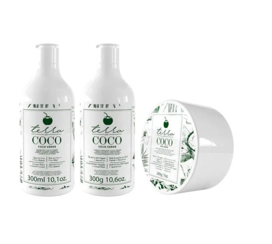 Combo Manutenção Coco Verde 300g/200g- Terra Coco