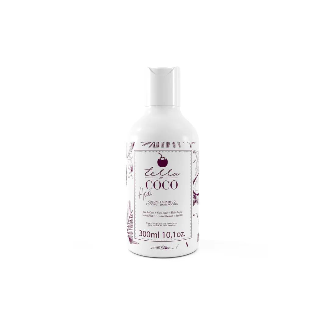 Shampoo de coco 300ml - Açai Terra Coco