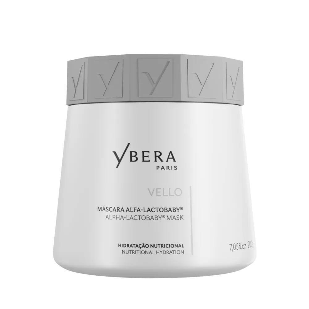 Máscara Vello Alfa-Lactobaby 200g - Ybera Paris