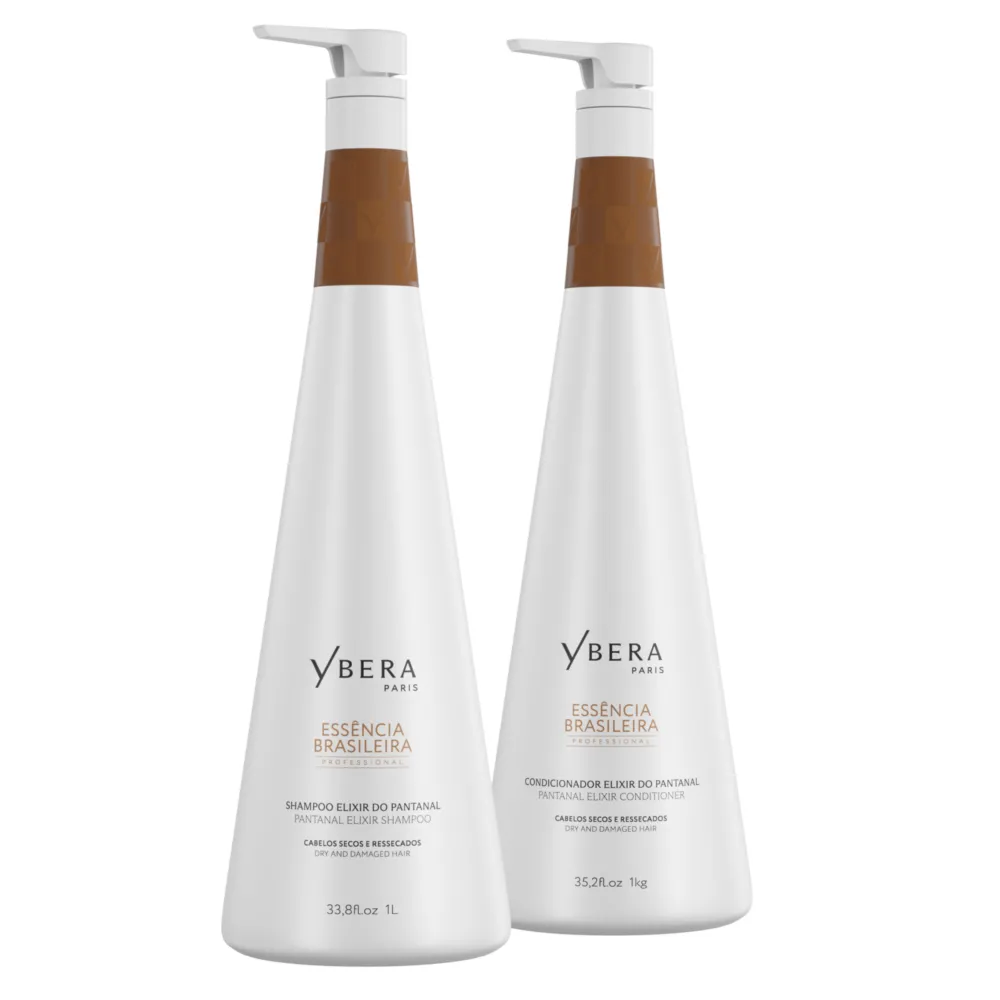 Shampoo + Condicionador Elixir do Pantanal Essência Brasileira 1Kg - Ybera Paris