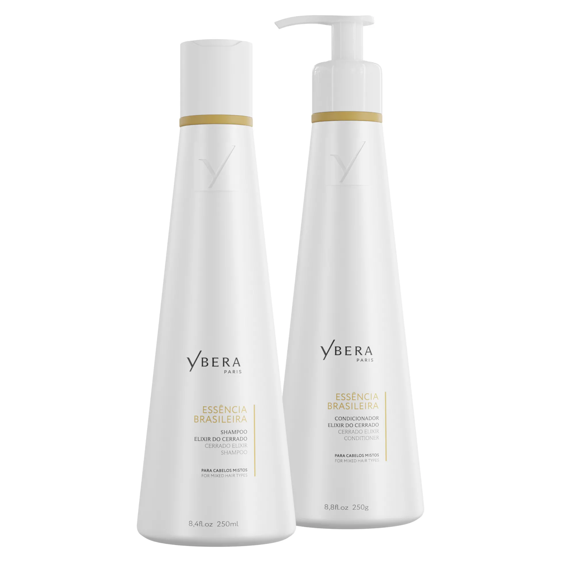 Shampoo + Condicionador Elixir do Cerrado Essência Brasileira 1Kg - Ybera Paris