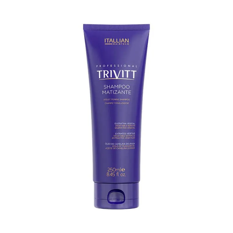 Shampoo Trivitt Matizante 250ML Itallian Hairtech