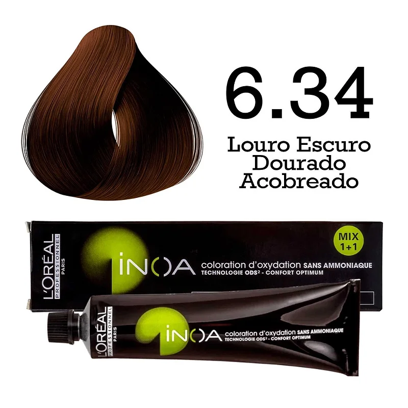 Coloração Inoa 6.34 L'oreal 60G