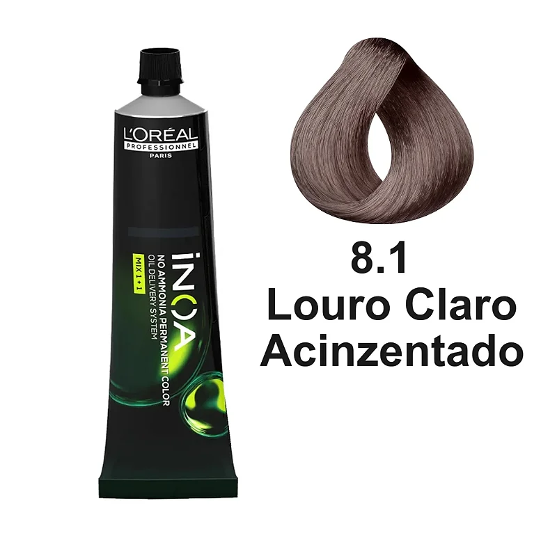 Coloração Inoa 8.1 L'oreal 60G