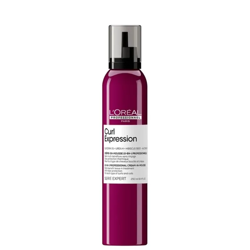 Mousse Curl Expression 10 In 1 L'oreal 250Ml