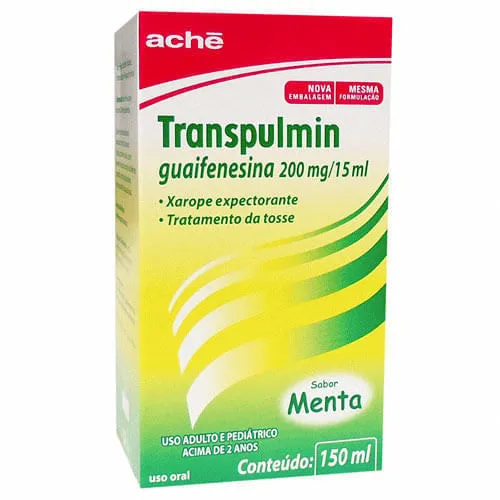 Transpulmin Xarope Expectorante Menta 200mg/15ml 150ml