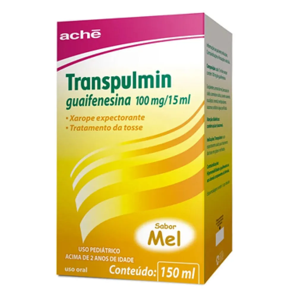 Transpulmin Xarope Expectorante Mel 100mg/15ml 150ml