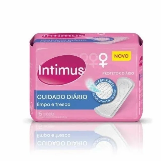 Absorvente Intimus Protetor Diário Sem Perfume 40 Unidades
