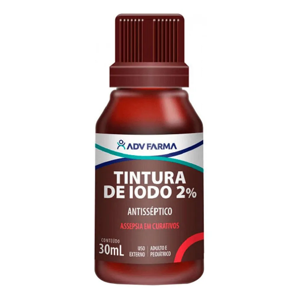 Tintura de Iodo Antisséptico ADV 30ml