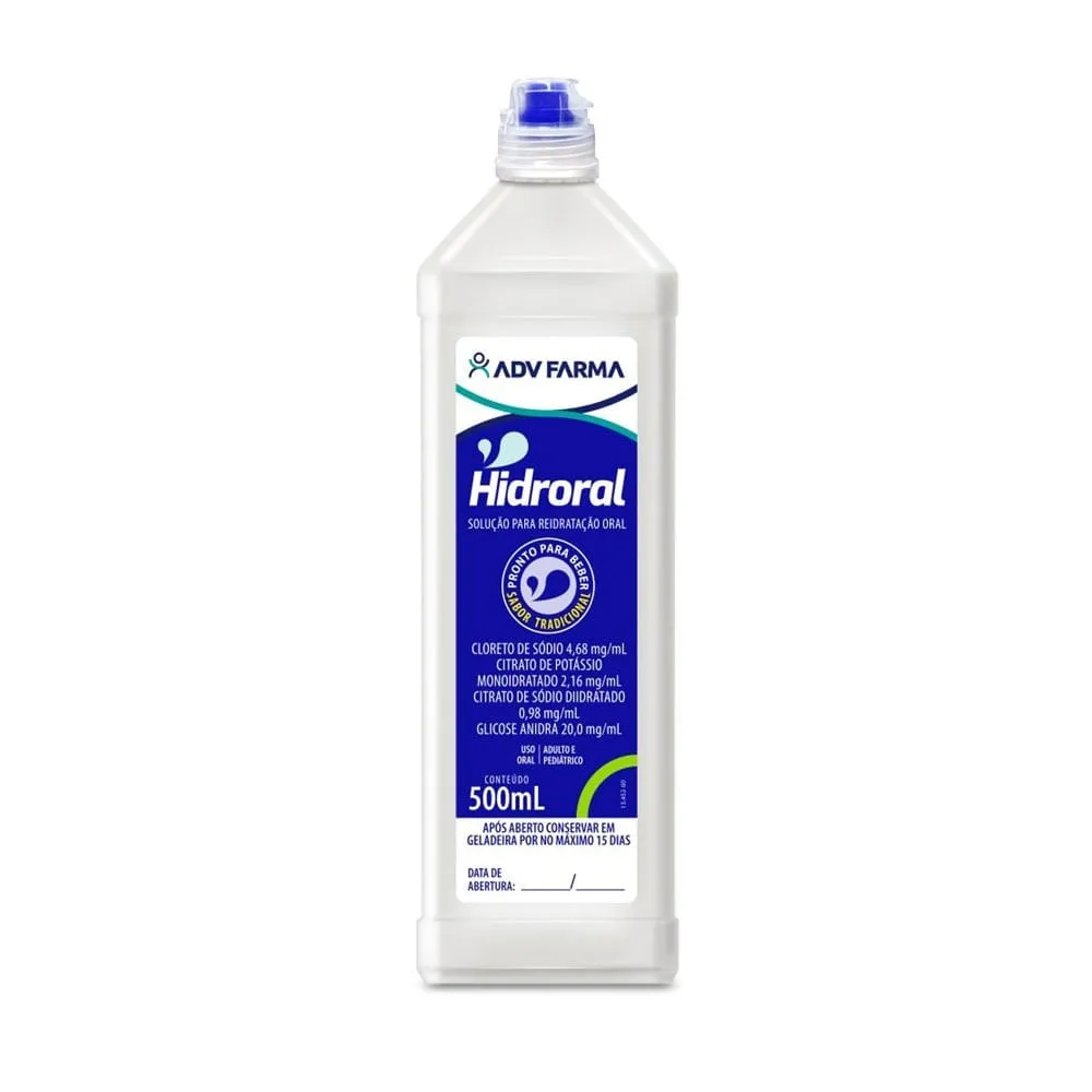 Soro de Reidratação Hidroral Natural 500ml