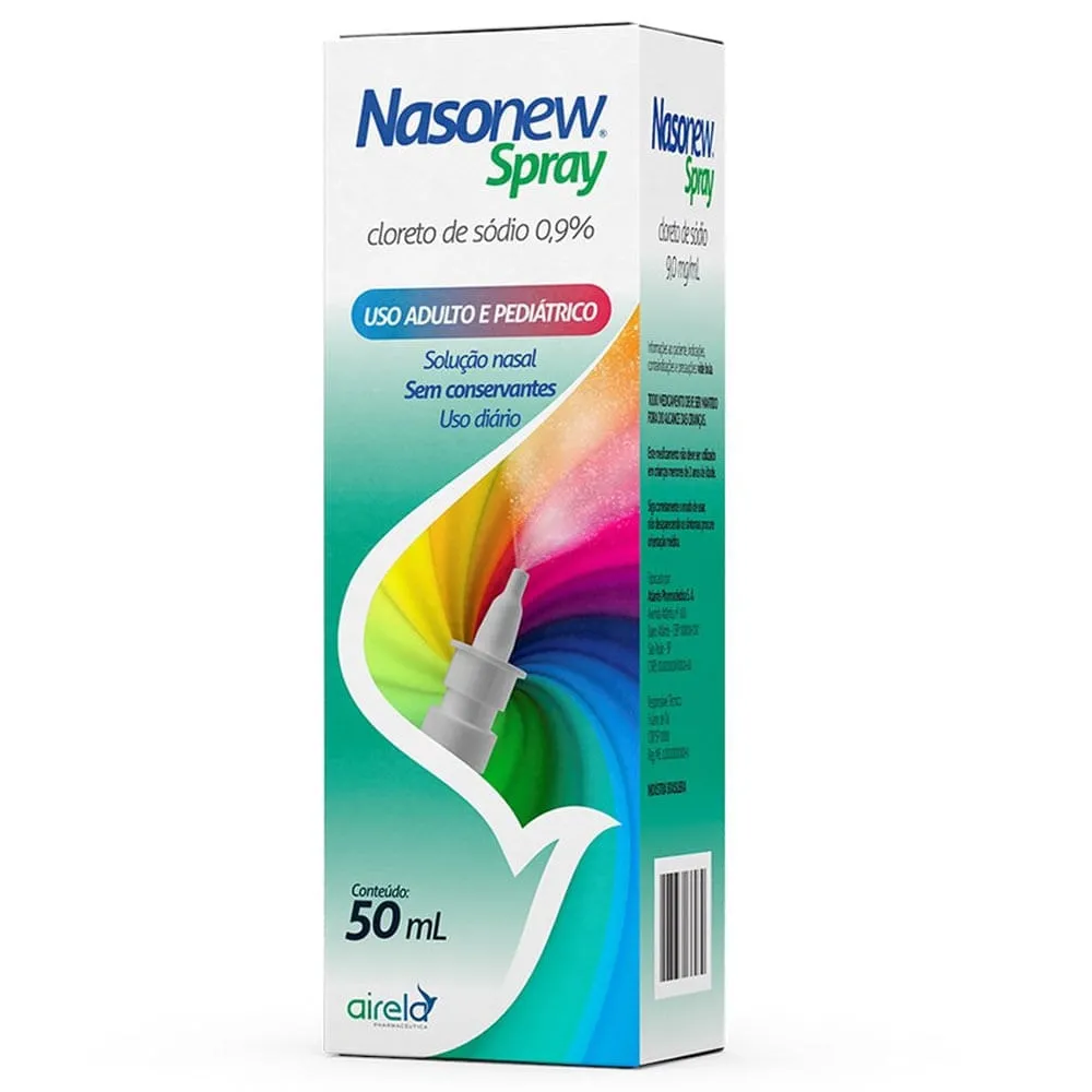 Nasonew Solução Spray Nasal 9,0mg/ml 50ml