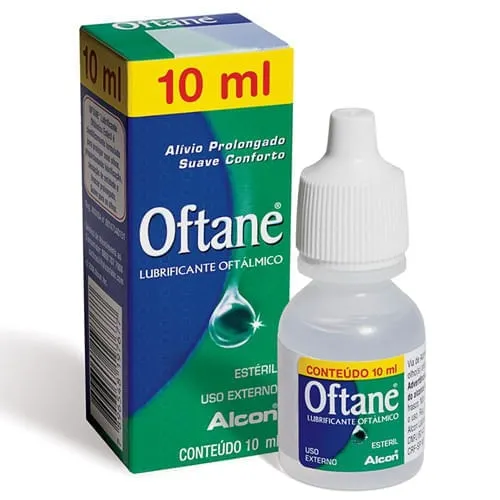 Oftane Solução Oftálmica Colírio Lubrificante 10ml