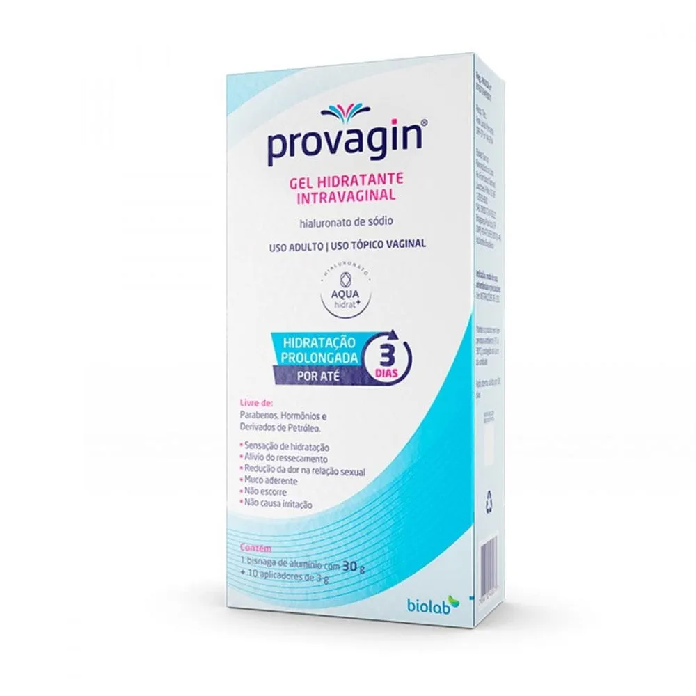 Provagin Gel Hidratante Vaginal 30g +10 Aplicadores