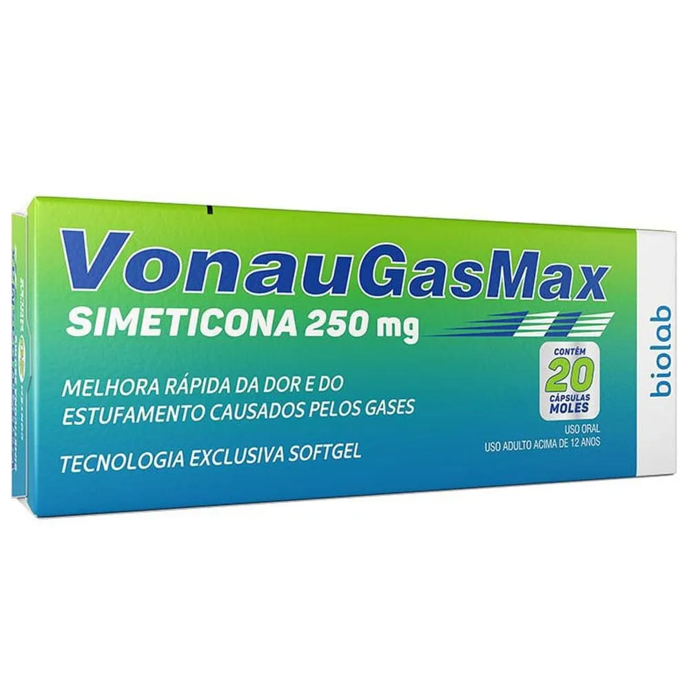 Vonaugasmax 250mg 20 Cápsulas