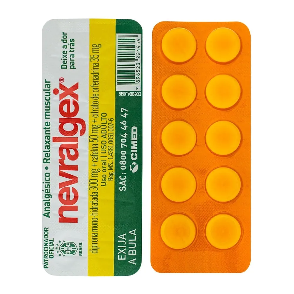 Nevralgex 10 Comprimidos