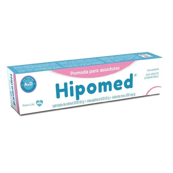 Pomada Contra Assaduras Adulto Hipomed 45G