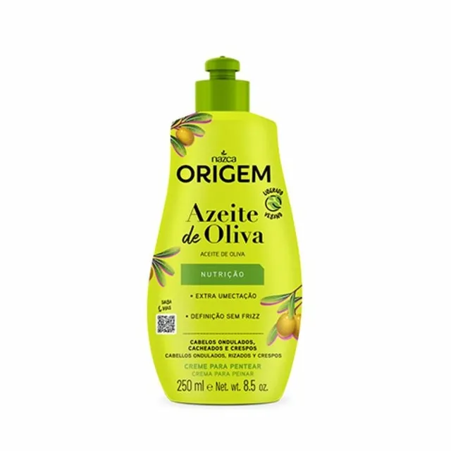 Creme Para Pentear Origem 250ml Azeite De Olivia