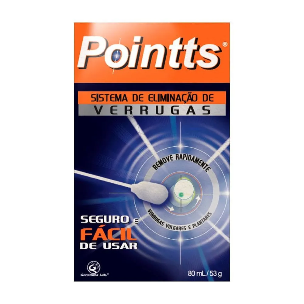 Pointts Antiverrugas Líquido 80ml
