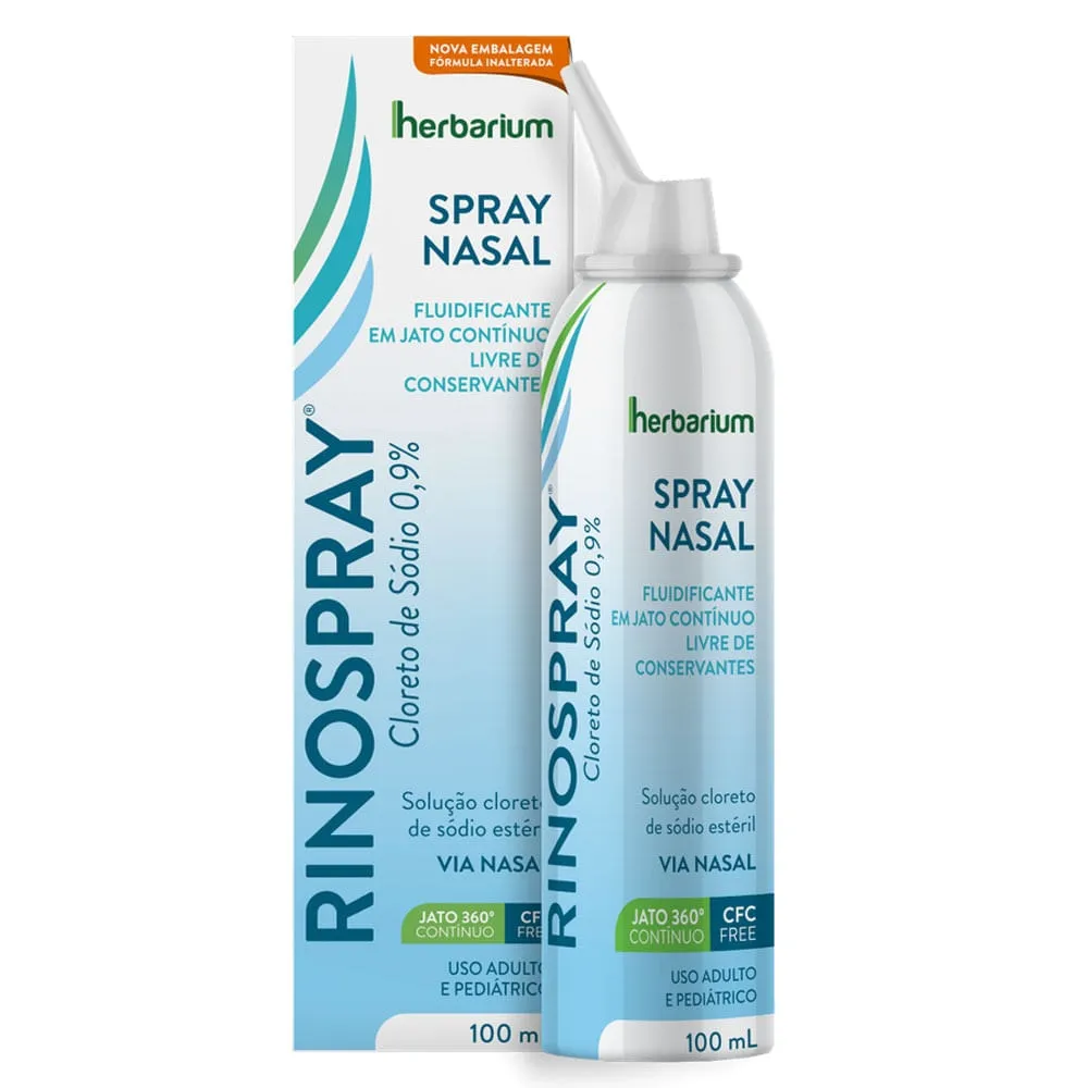 Rinospray Solução Descongestionante Nasal 0,9% 100ml
