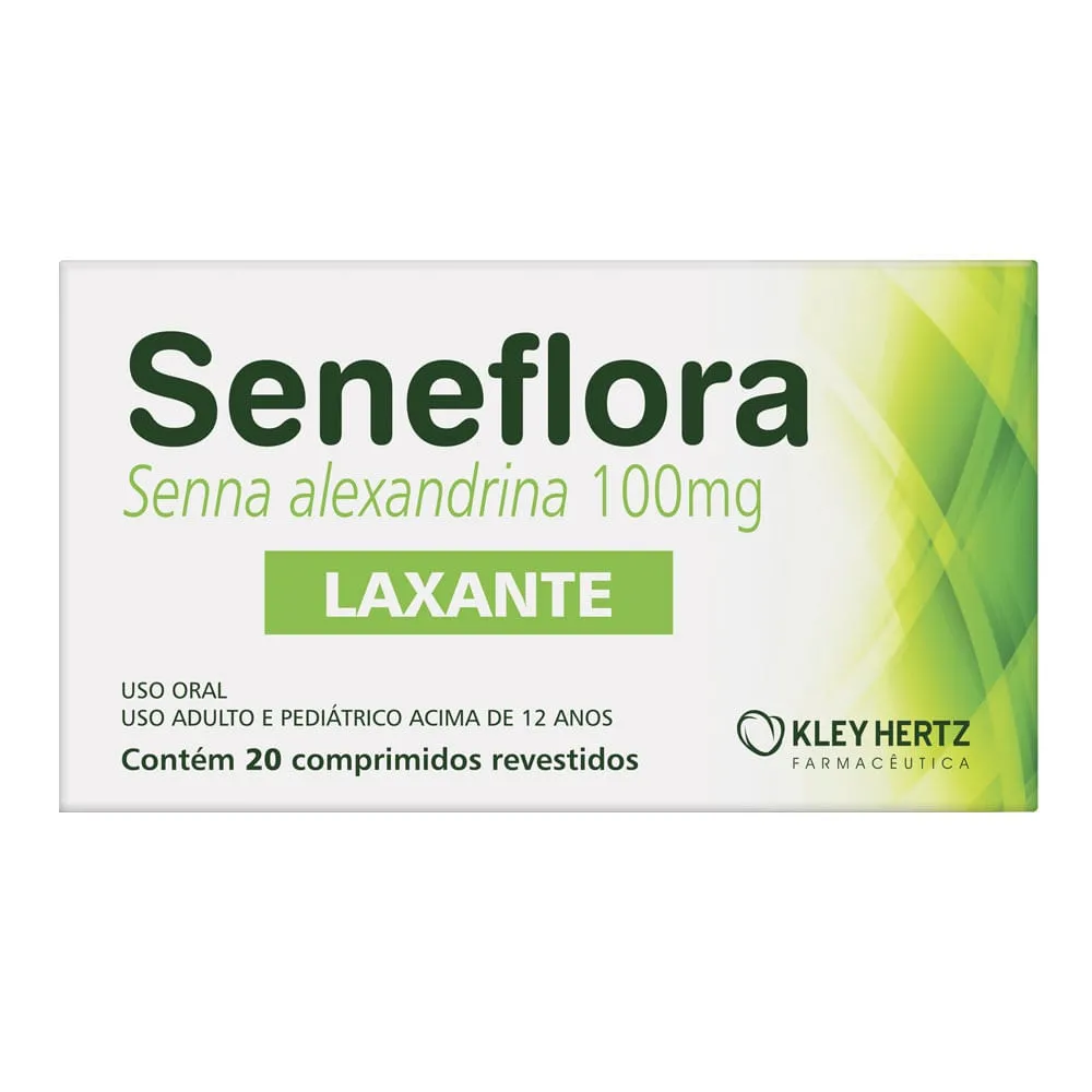 Seneflora Laxante 100mg 20 Comprimidos