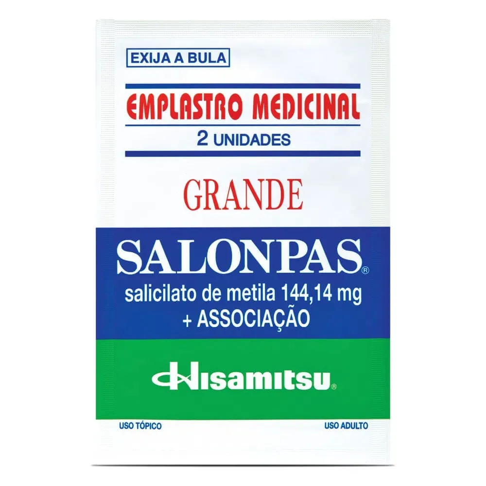 Salonpas Emplastro Grande 2 unidades