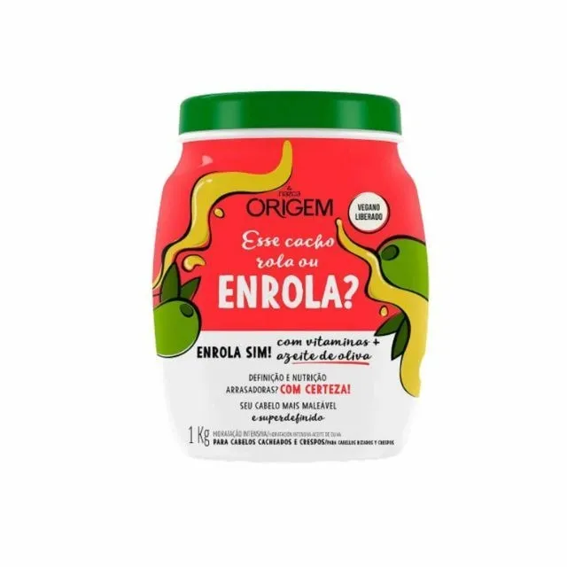 Creme Para Pentear Origem 1 Kg Azeite De Oliva