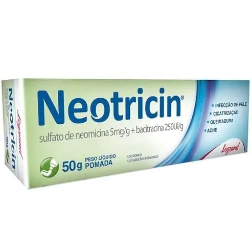 Neotricin 5Mg+250Ui/G Pomada Dermatologica 15G