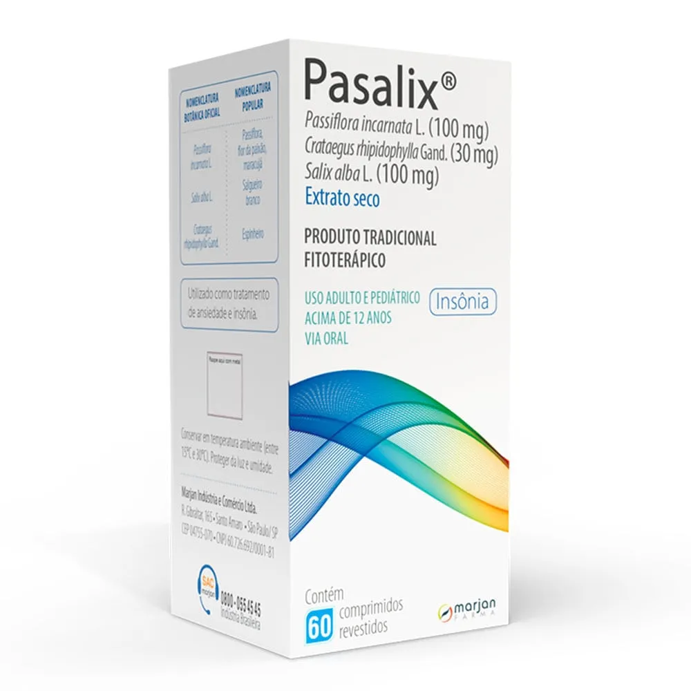 Pasalix 60 Comprimidos