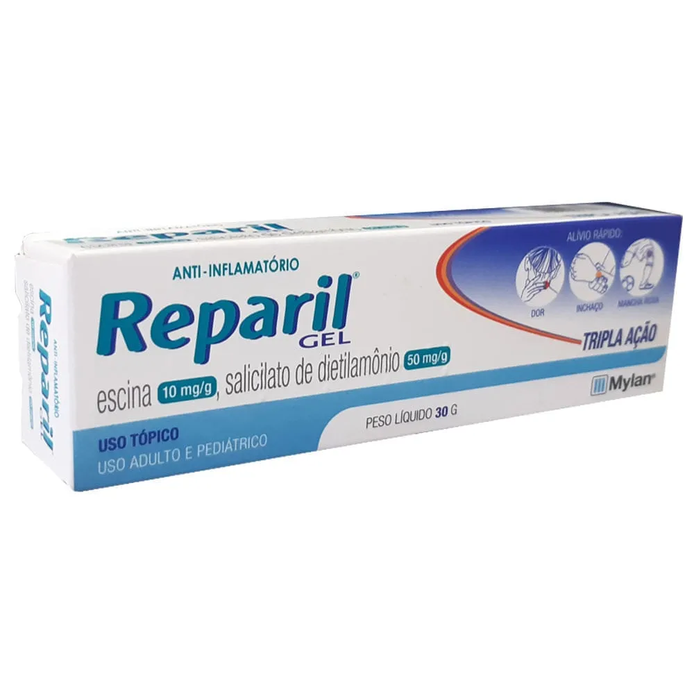 Reparil Gel 10mg/50mg/g 30g