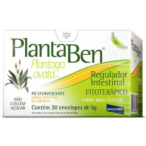 Plantaben Pó Sabor Laranja 3,5g c/ 30 Envelopes de 5g Cada
