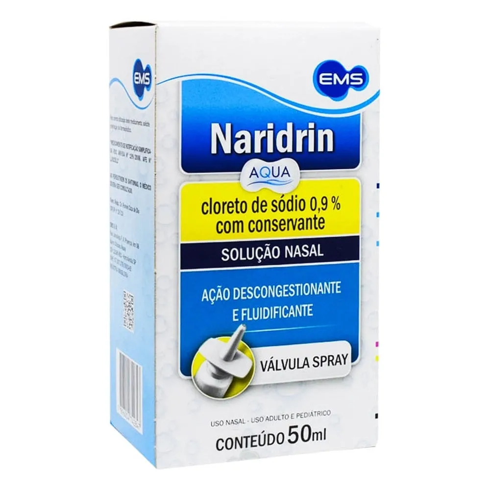 Naridrin Aqua Spray Nasal 9mg/ml 50ml