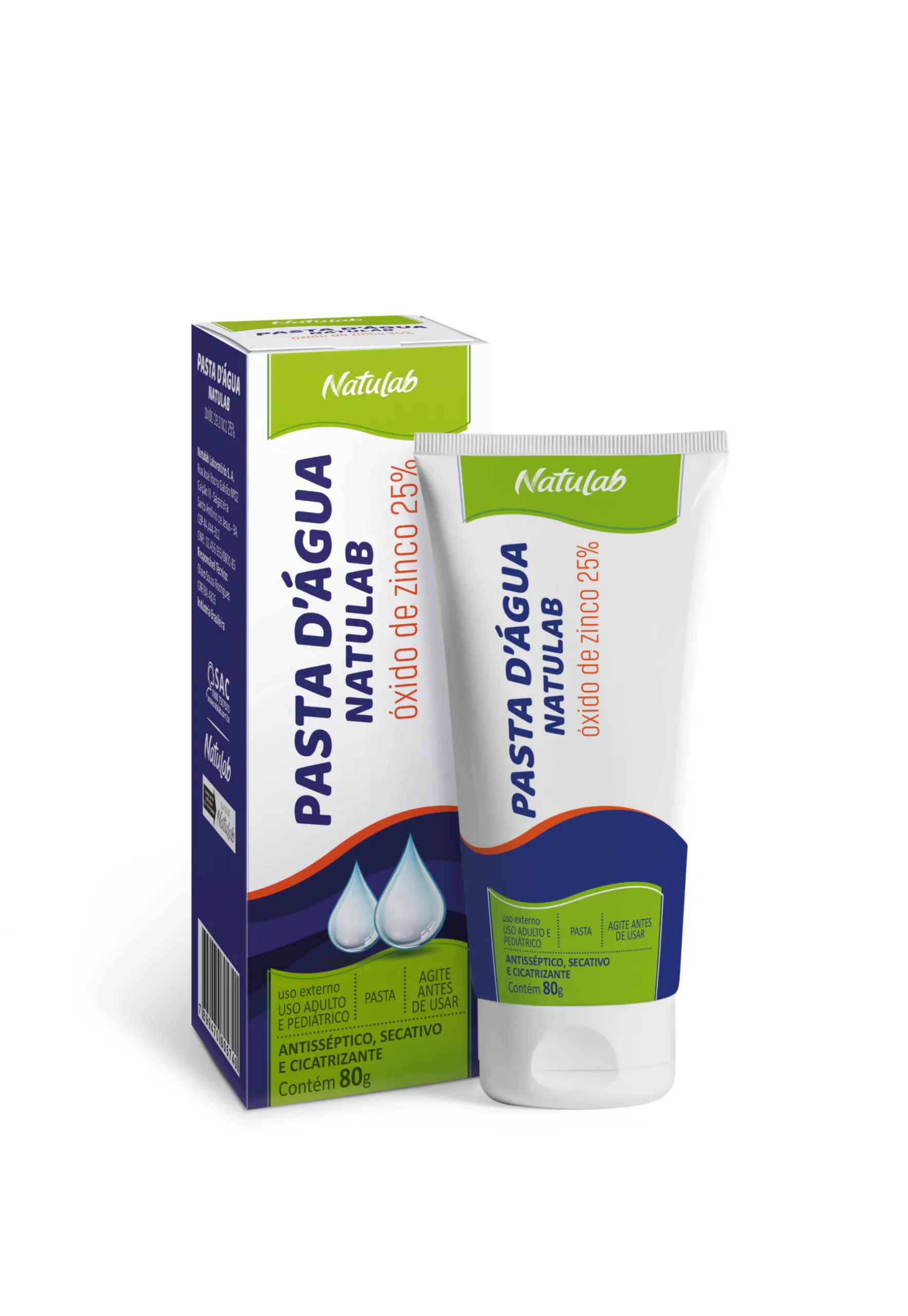 Pasta DÁgua Natulab 80g