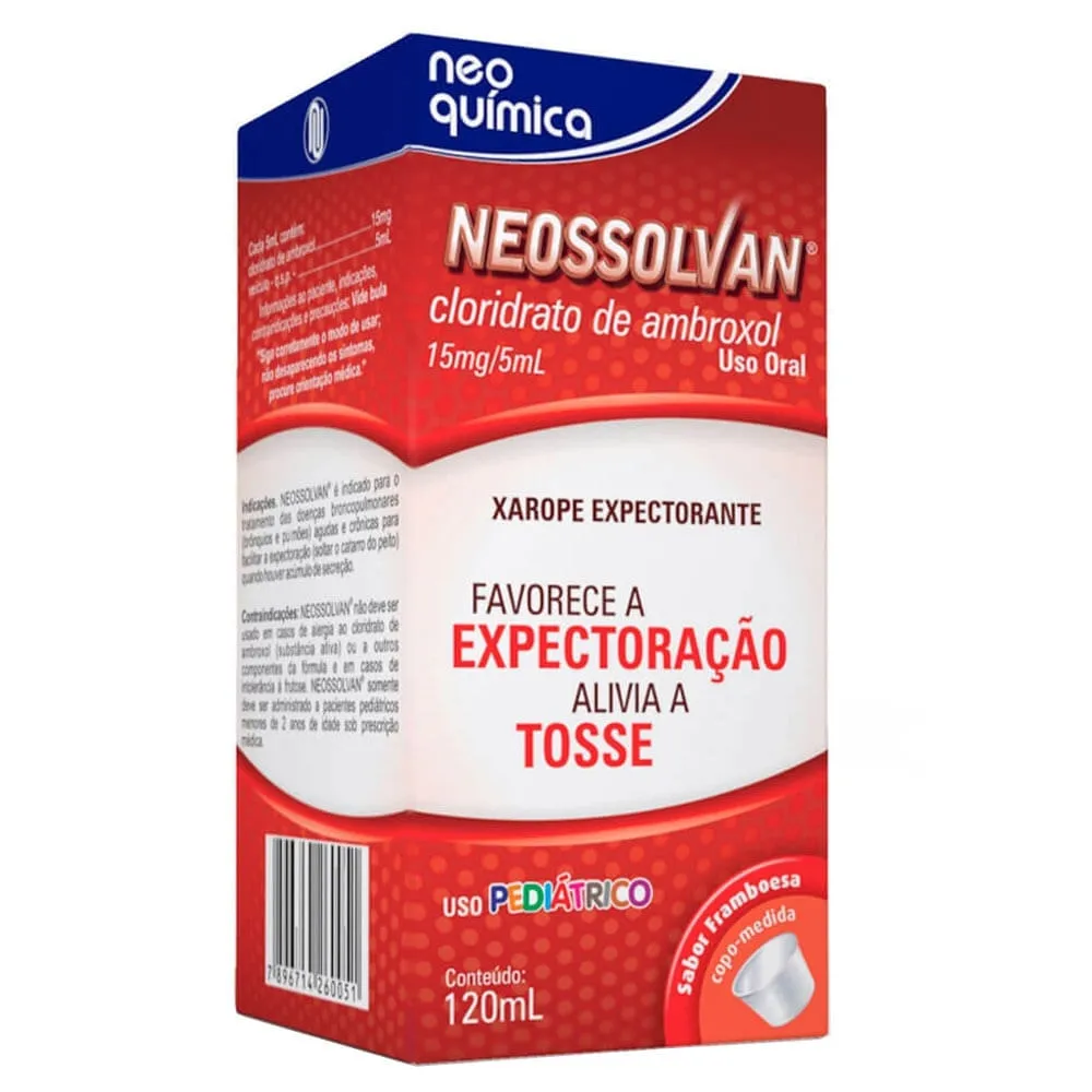 Neossolvan Xarope Infantil 3mg/ml 120ml