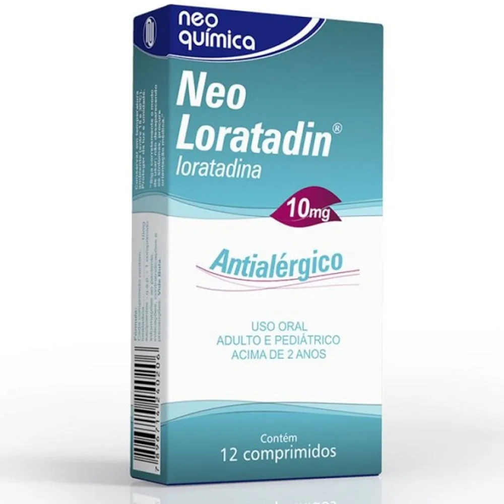 Neo Loratadin 10mg 12 Comprimidos