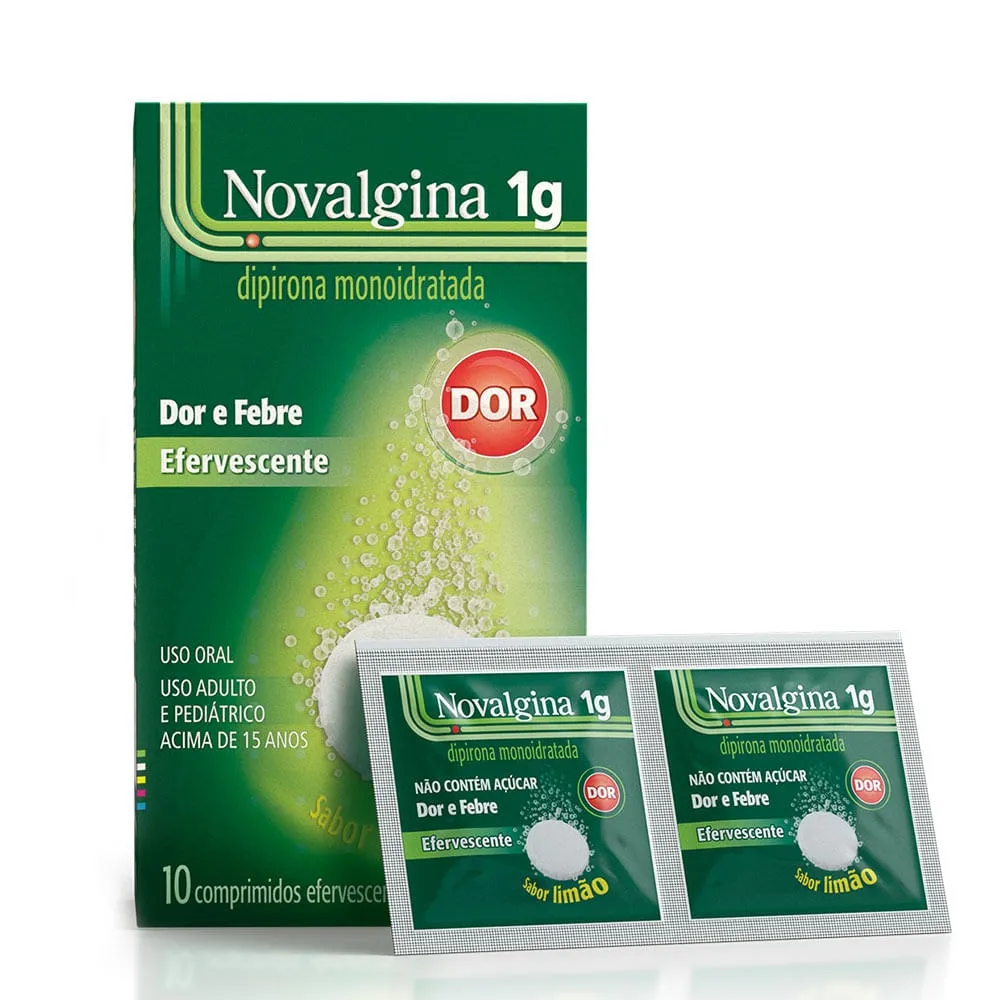 Novalgina 1g 10 Comprimido Efervescente