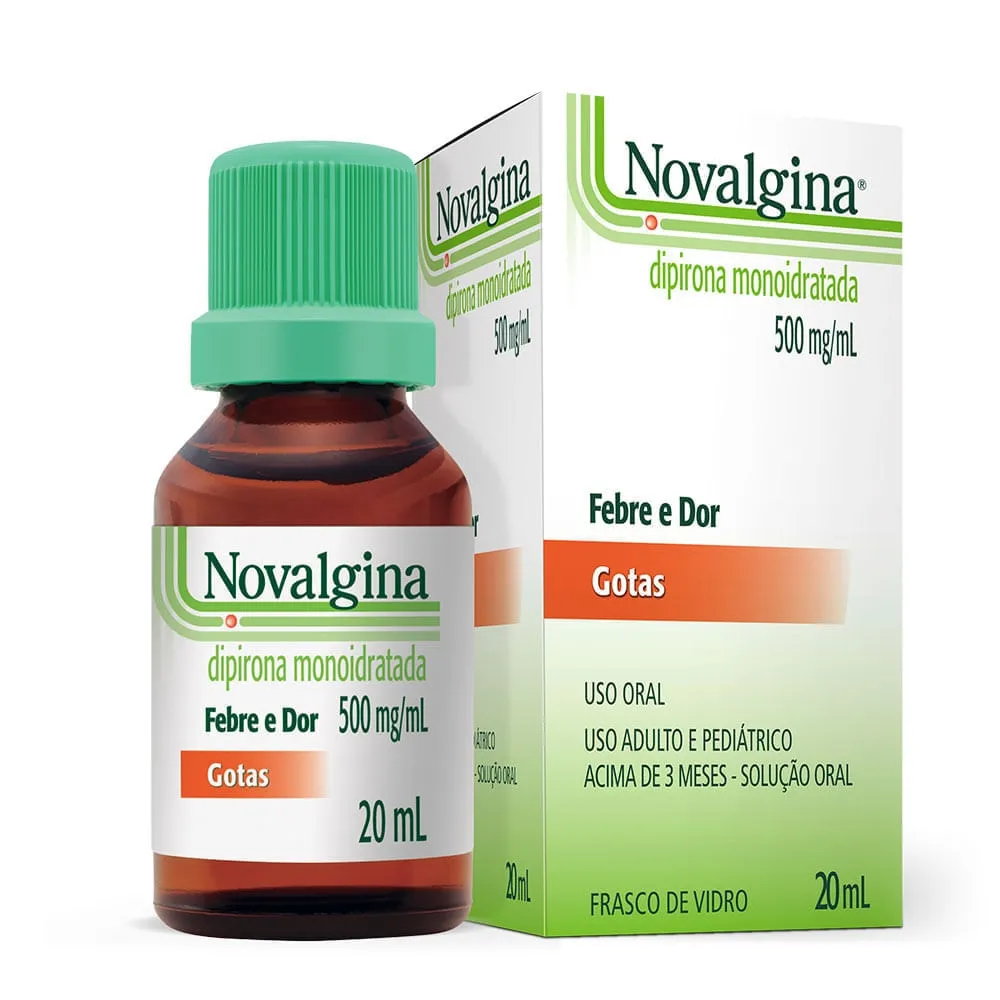 Novalgina 500mg/ml Gotas 20ml