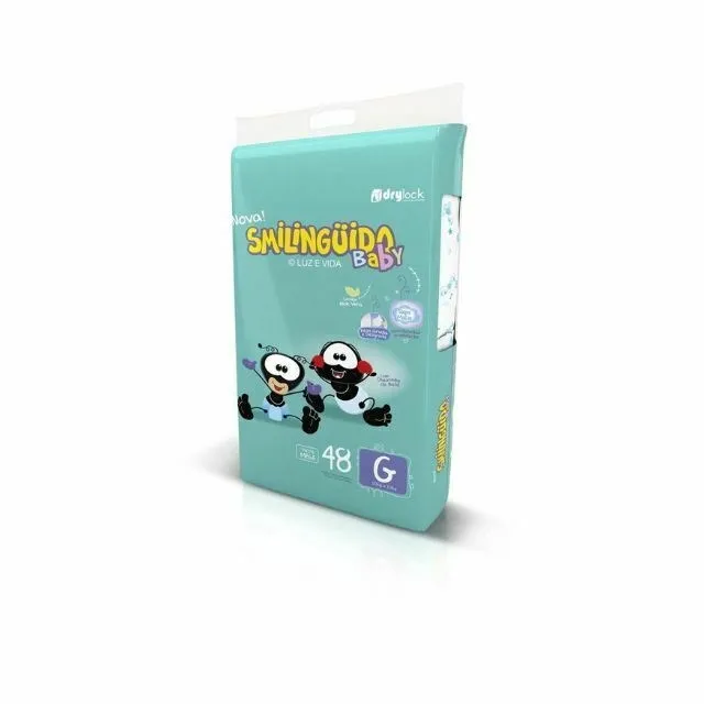 Fralda Smilinguido Jumbinho Mega G 48 Unidades