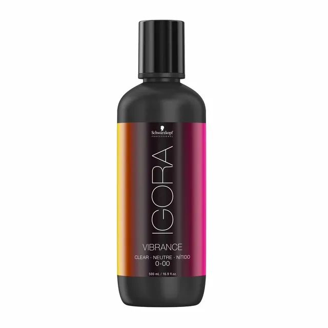 Coloração Schwarzkopf Professional Igora Vibrance 0-00 Neutro 500ml