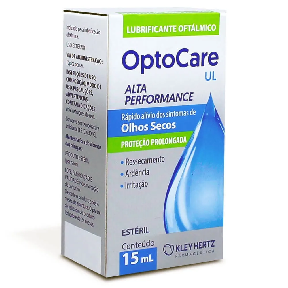 Optocare UL Lubrificante Oftálmico 15ml