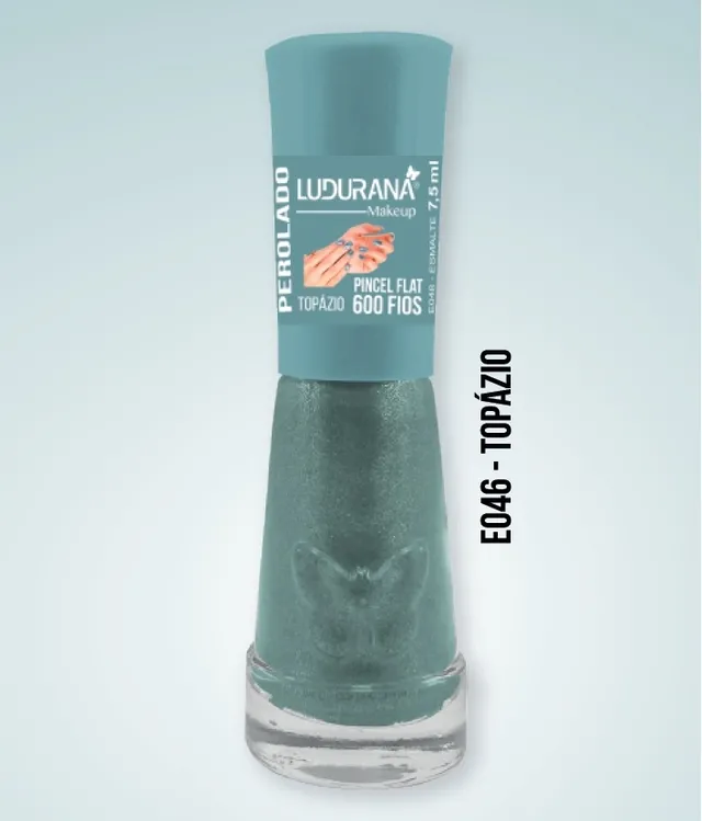 Esmalte Ludurana 600 Fios 7,5ml Perolado Topazio
