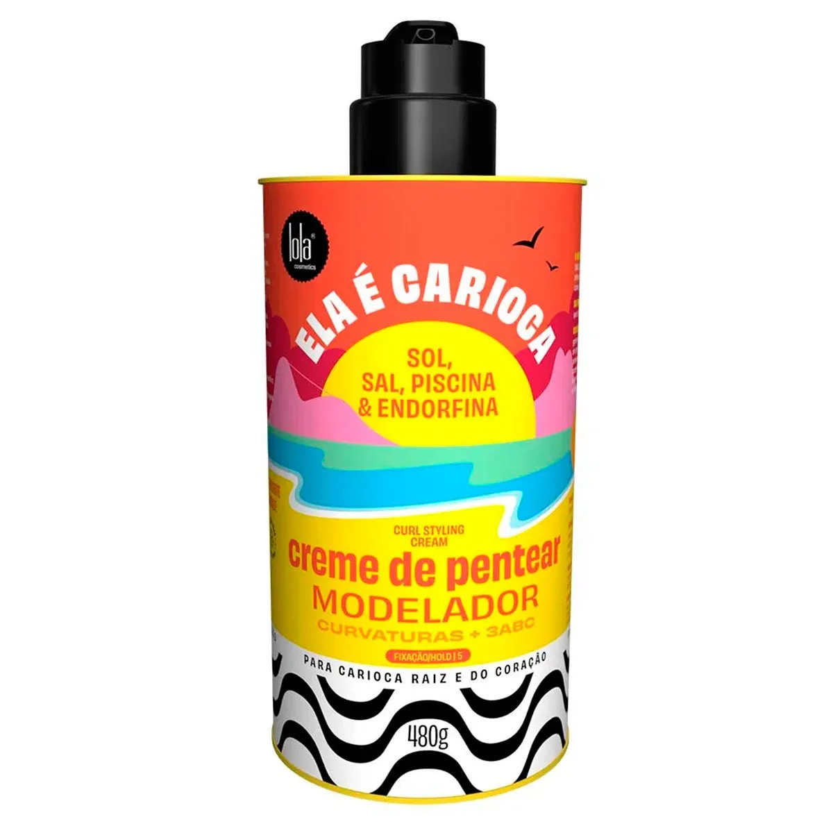 Creme De Pentear Ela é Carioca Lola Cosmetics 480g 3ABC