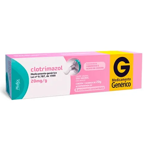 Clotrimazol 20mg/g Creme Vaginal 20g