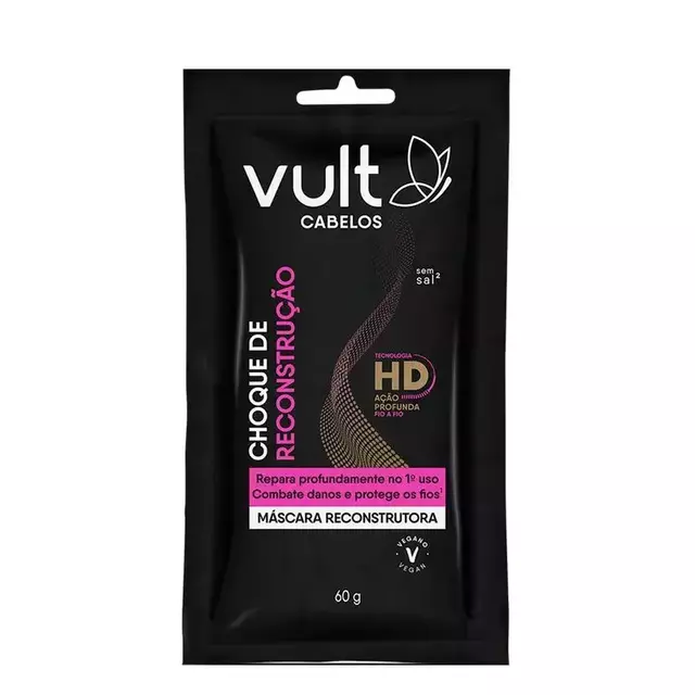 Refil choque de reconstrução 60g - Vult