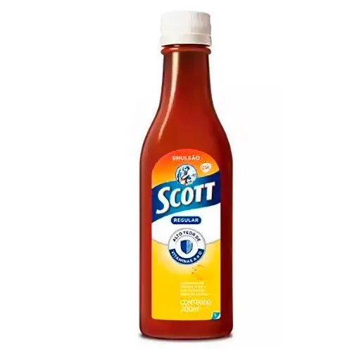 Emulsão de Scott Sabor Tradicional 200ml